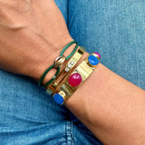 Rana Queen & Blue Chalcedony Bracelet