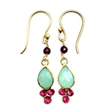Parvin Amazonite Earring