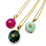 Flower Amazonite Necklace