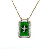Green Sparkle Necklace