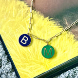 Initial Color Necklace