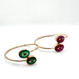 Amber Green Onyx Bracelet