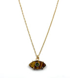 Evil Eye Tiger Eye Necklace