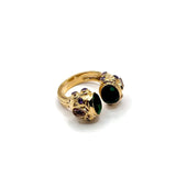 Maya Green Onyx Ring