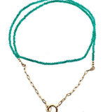 Daya Necklace Emerald
