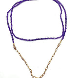 Daya Necklace Amethyst
