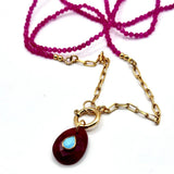 Veda Pendant Ruby