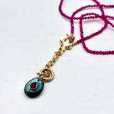 Veda Pendant Labradorite