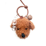 Fluffy Dog Bag Charm