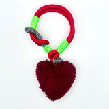 Teddy Heart Bordeaux