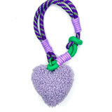 Teddy Heart Purple