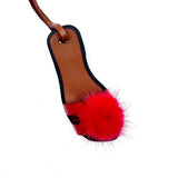 Fluffy Sandels Bag Charm