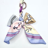 Purple Bow Bag Charm
