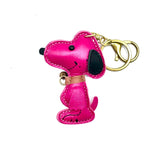 Snoopy Pink Bag Charm