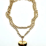 Gold Heart Necklace
