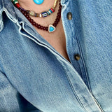 Uma Choker Turquoise