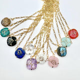 Aquarius Zodiac Necklace