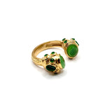 Maya Prehnite Ring