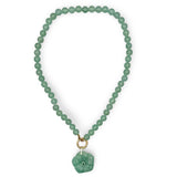 Lou Necklace Green Aventurine