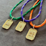 Initial Rope Necklace
