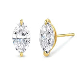 Oval Stud Earring