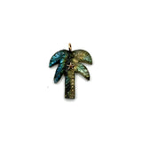 Palm Tree Pendant Labradorite