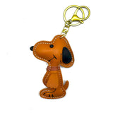 Snoopy Cognac Bag Charm
