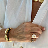Flower Pearl Ring