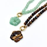 Lou Necklace Tiger Eye